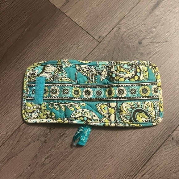 Vera‎ Bradley Tri Fold Pocket Wallet Peacock - Picture 4 of 4